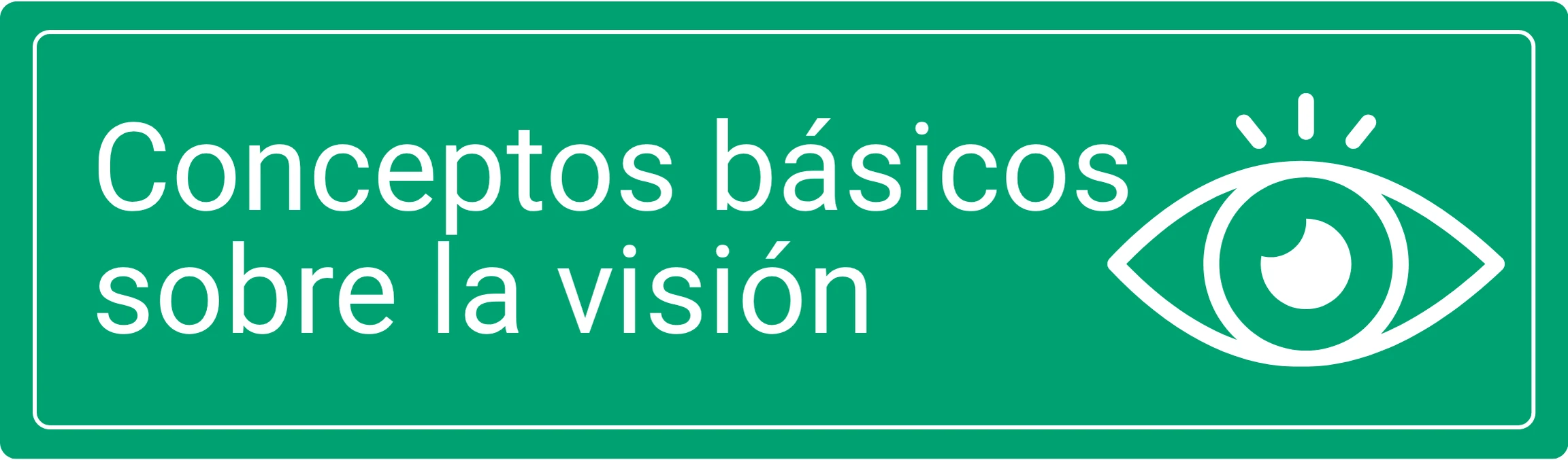 Conceptos básicos sobre la visión